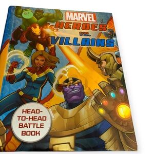 Marvel Heroes vs. Villains Comic Book - Red, Blue, Yellow